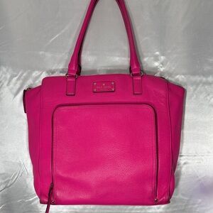 Kate Spade Vibrant Pink Tote Bag